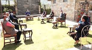 कांग्रेसको पदाधिकारी बैठक बस्दै