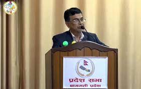 मुख्यमन्त्री दाबी गर्न आह्वान वाग्मती प्रदेश प्रमुखद्वारा