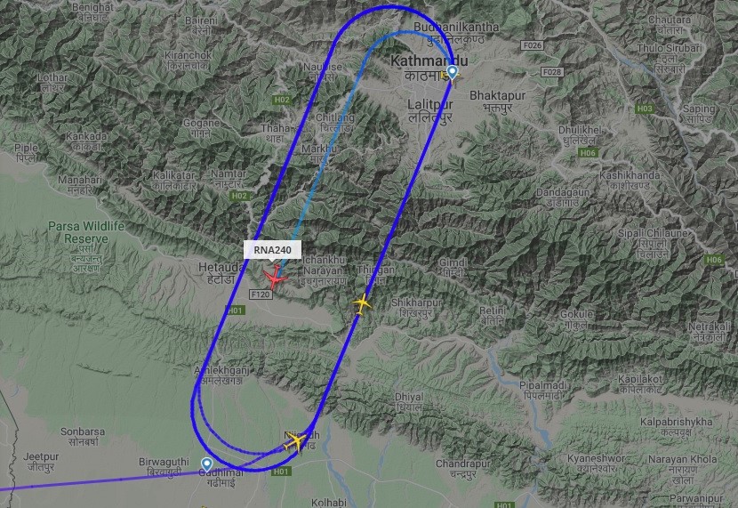 उपत्यकामा बाक्लो हुस्सु र कुहिरोका कारण उडान प्रभावित