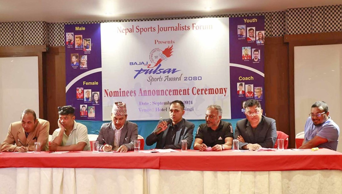 पल्सर स्पोर्ट्स अवार्ड : ४ विधाको मनोनयन सार्वजनिक
