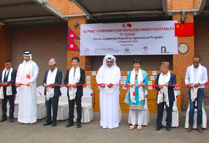 नेपालमा उत्पादित तरकारी आजबाट कतारमा निर्यात गर्न सुरु