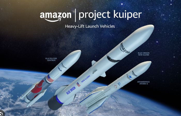 अन्तरिक्ष इन्टरनेटमा मस्कसँग टक्कर दिँदै अमेजन