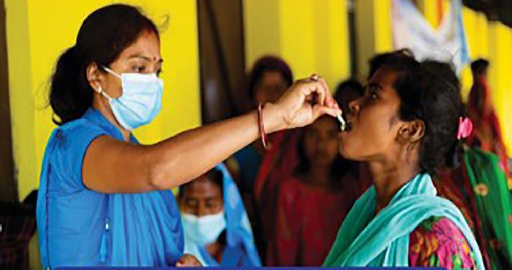 पर्सामा ८४ प्रतिशतमा हैजा विरुद्धको औषधी खुवाइयो