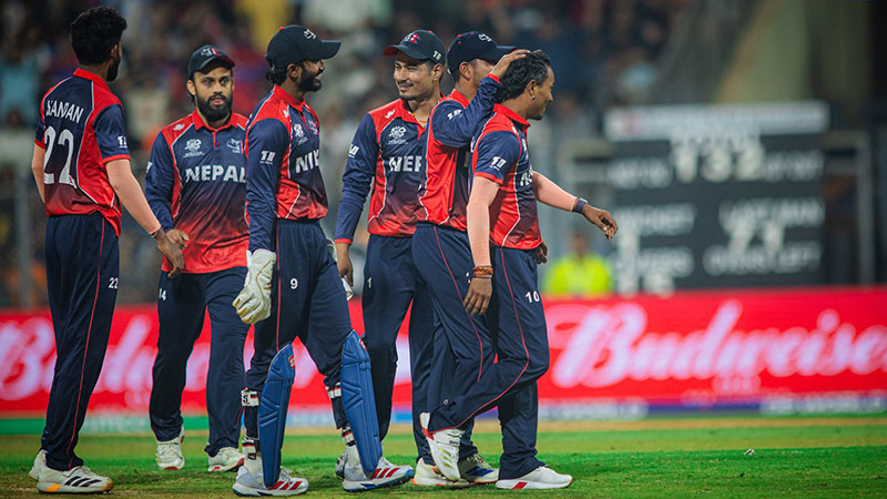 स्कटल्यान्डविरुद्ध ७ विकेटको जित निकाल्दै नेपालको विश्वकप यात्रा सकियो