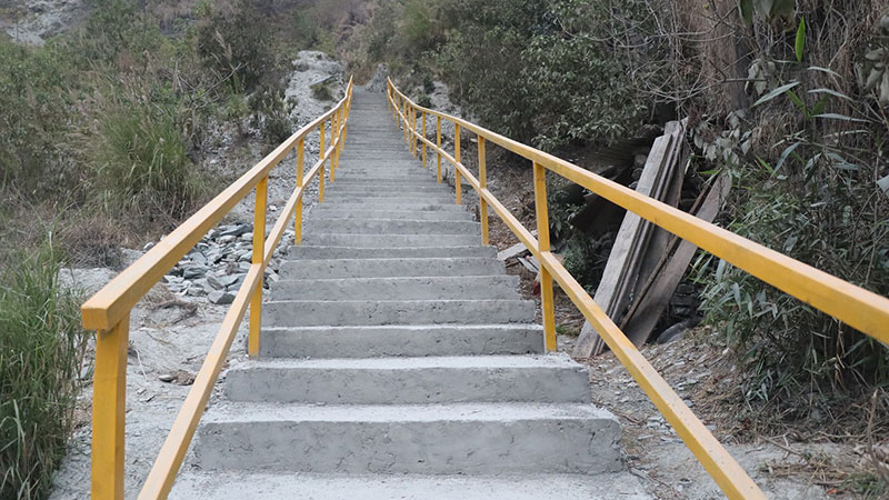 राहुघाट–पिप्ले बगैँचा जोड्ने पदमार्ग निर्माण